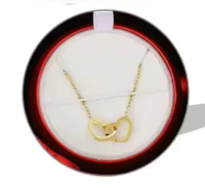 Rose Bear with Hidden Necklace